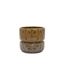 Groovy Decorative Planter