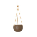 Lolly Ceramic Hanging Planter - Chocolate