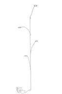 Grow Light Pole System - PREORDER