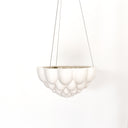 Jelly Hanging Planter - White