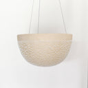 White Water Bead - Large Hanging Planter