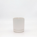 Athens White Small Decorative Planter