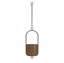 Metal Hanging Planter Earth Tones - Coming November
