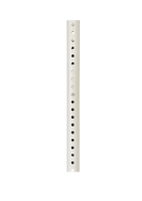 Tension Plant Pole With Hooks - White