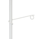 White Plant Pole Hook