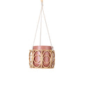 Pearl Rattan Hanging Planter