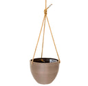 Columbia Small Hanging Planter - Beachwood