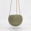 Orbit Hanging Planter Olive Large