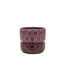Groovy Decorative Planter
