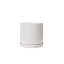 Oslo Ice White Small Decorative Planter