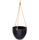 Columbia Small Hanging Planter - Black