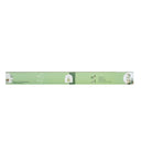 Tension Plant Pole With Hooks - White