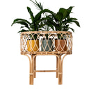 Merle Oval Tall Planter Stand