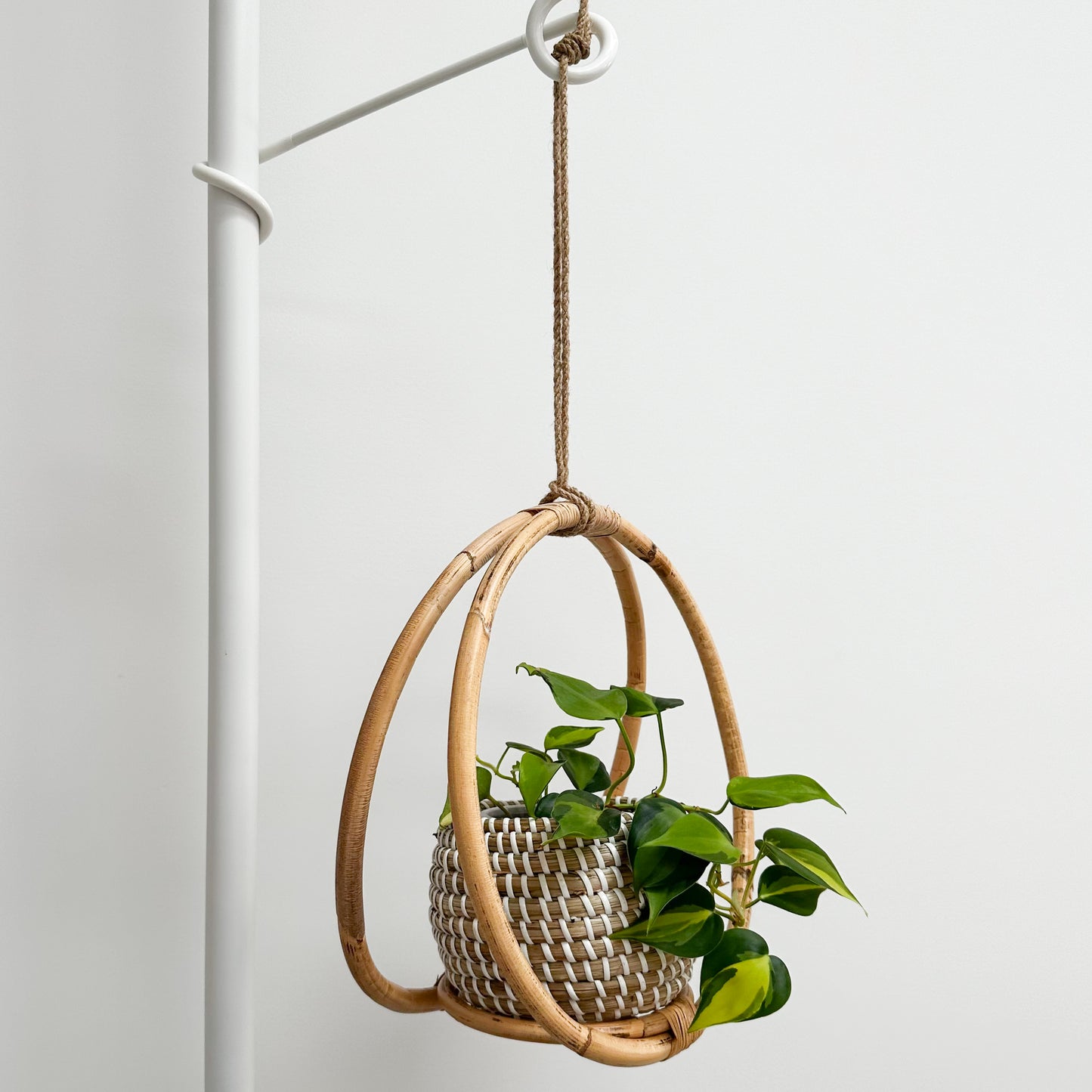 Olivia Rattan Planter