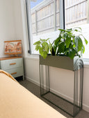 Large Metal Plant Stand - Eucalyptus Green