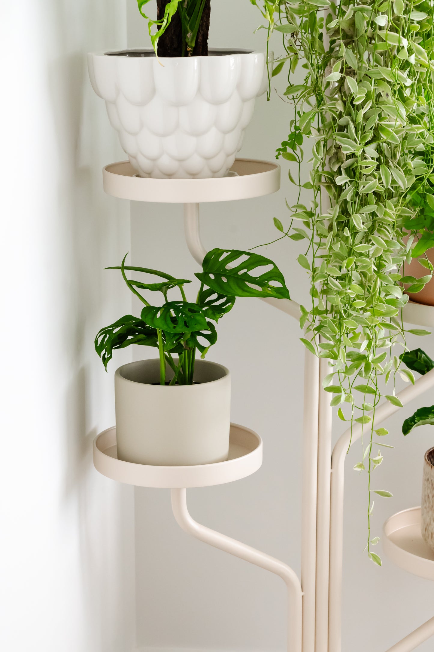 PREORDER Marley Luxe 5 Tier Plant Stand - Nude