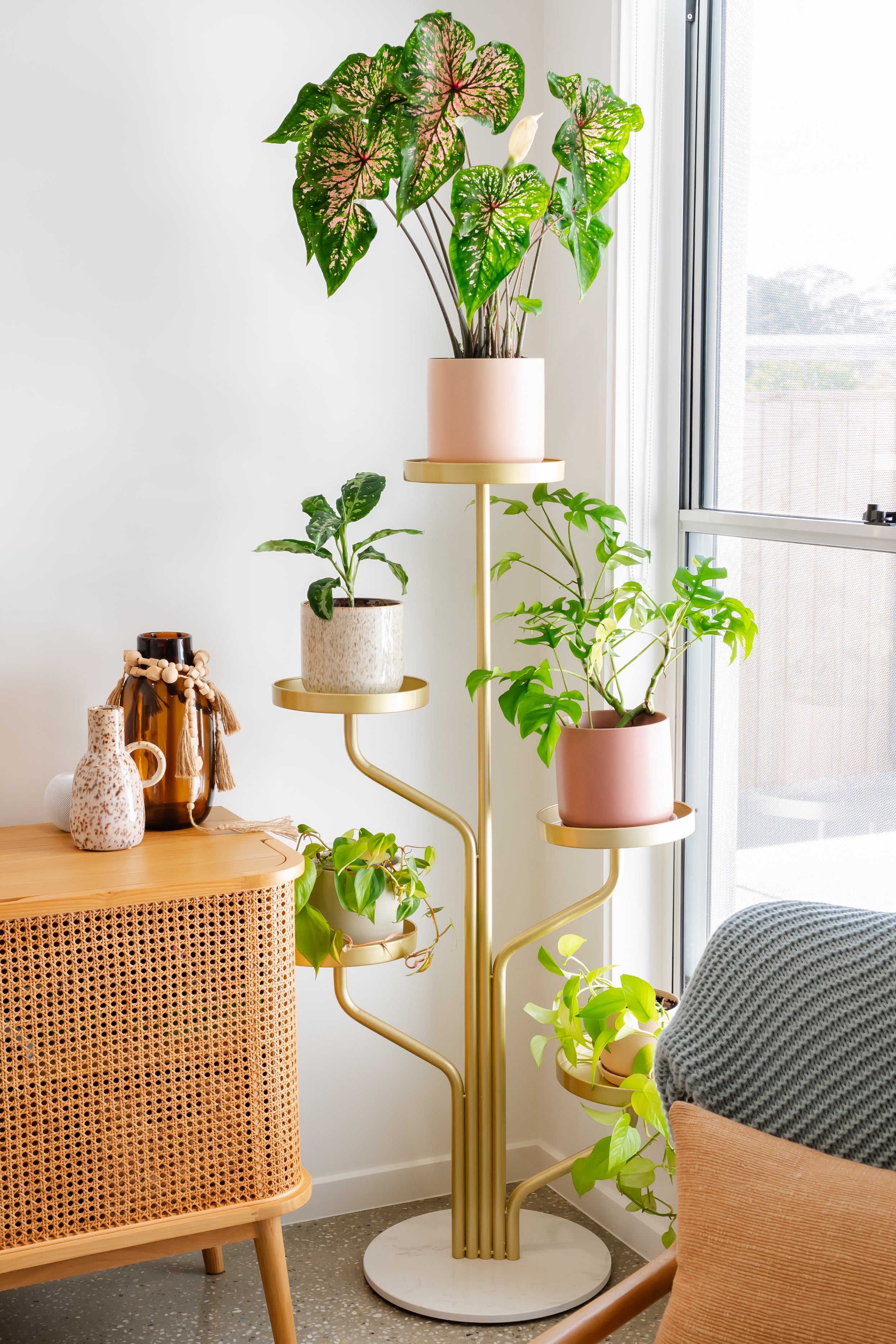 Marley Luxe 5 Tier Plant Stand
