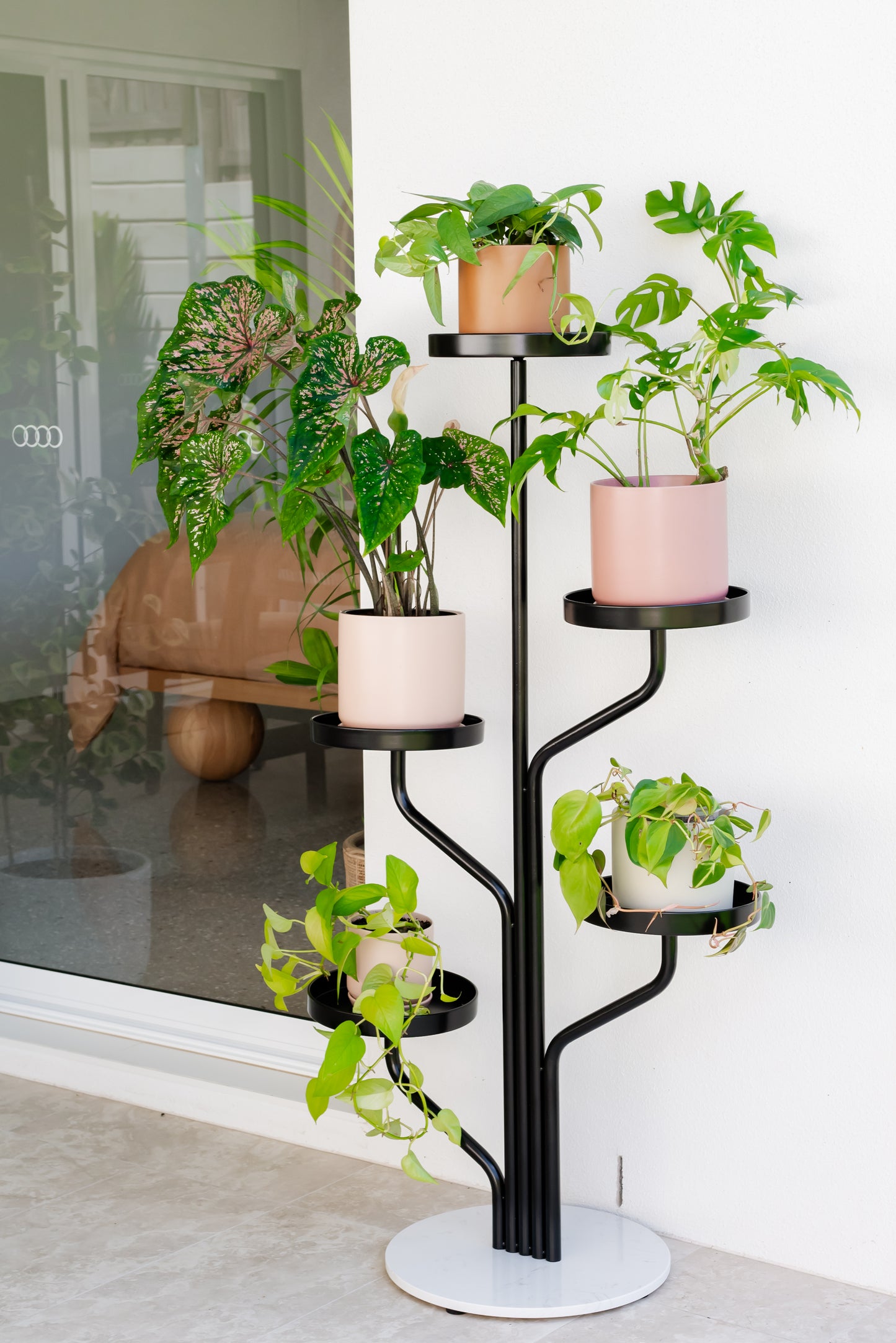 PREORDER Marley Luxe 5 Tier Plant Stand - Black