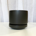 Zurich Jet Black Decorative Planter