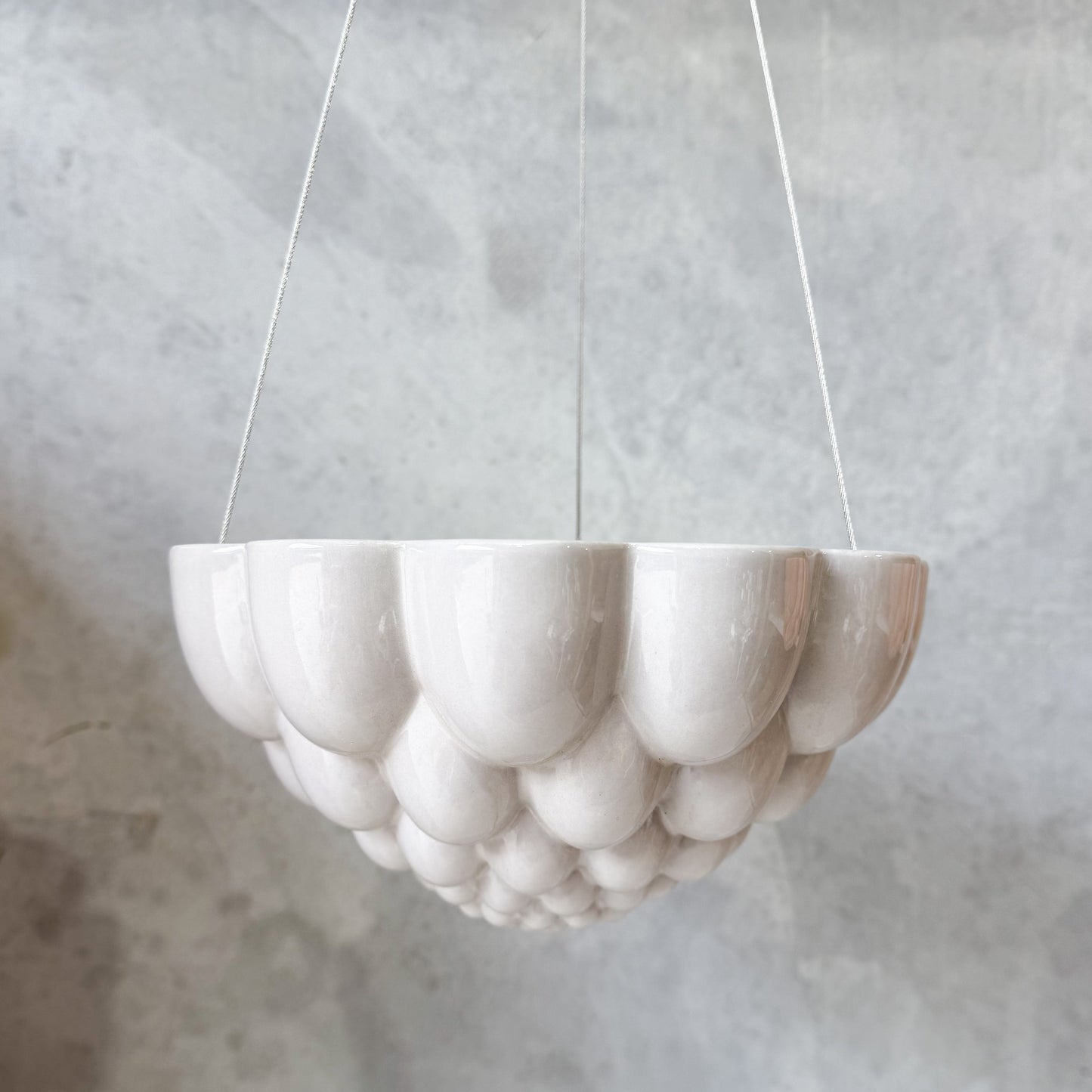 Jelly Hanging Planter - Grey