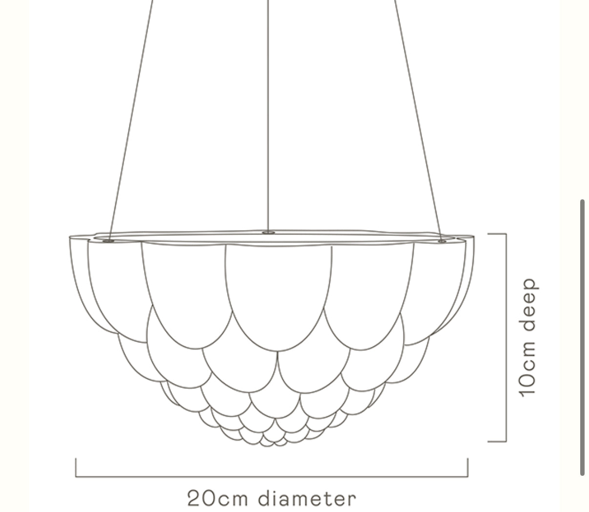 Jelly Hanging Planter - Grey