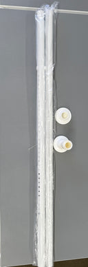 Seconds White Plant Pole - NO HOOKS