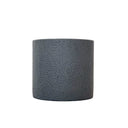 Macy Decorative Planter Large Charcoal - 18 x 16.5cm