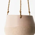 Iosetta Hanging Planter - Almond Small 12cm x 16cm