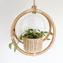 Betty Rattan Hanging Planter