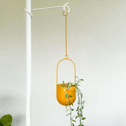 Metal Hanging Planter - Sunflower