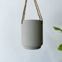 Sophia Hanging Planter Grey 10 x 12cm