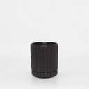 Athens Black Small Decorative Planter