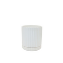 Athens White Medium Decorative Planter