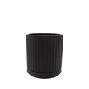 Athens Black Large Decorative Planter