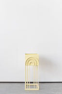 Small Metal Plant Stand - Pastel Yellow