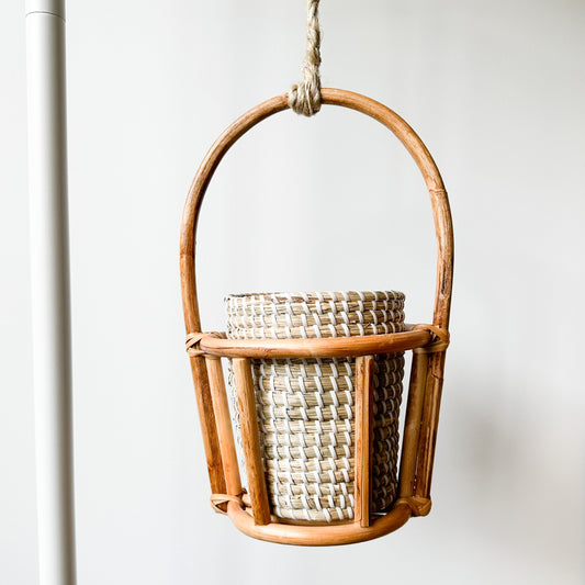 Tree Hanging Rattan Rattan Hanging Planters – Urban Greenhouse