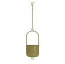 Metal Hanging Planter Earth Tones - Coming November