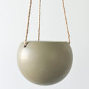 Orbit Hanging Planter Olive Small 14cm