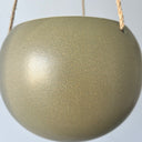 Orbit Hanging Planter Olive Large 17cm